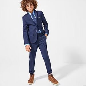 Boys 16H navy blue suit and pant set